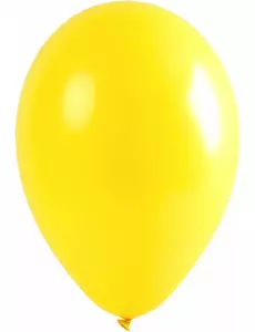 12 Yellow Balloons 28 cm
