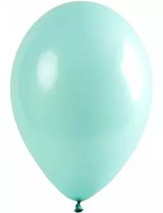 12 Mintgrønne ballonger 28 cm