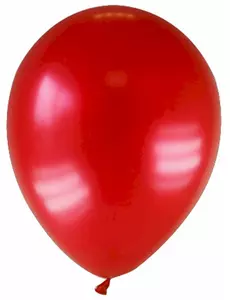 12 mørkerøde metalliske ballonger 28 cm