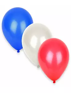 12 Frankrike-supporterballonger 27 cm