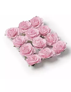 12 rosa roser å prikke