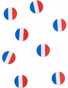 150 franske flaggbordkonfetti