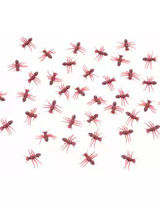 20 røde maur 3 cm