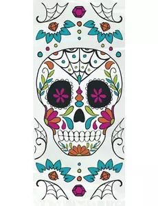 20 Day of the Dead plastposer med godteri 28 x 12 cm