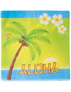 20 Aloha papirservietter 33 x 33 cm