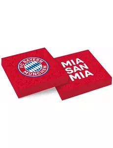 20 FC Bayern München papirservietter 33 x 33 cm