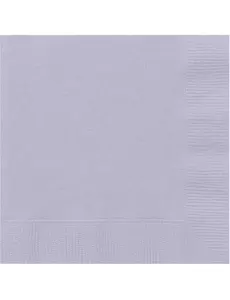 20 lavendelpapirservietter 33 x 33 cm