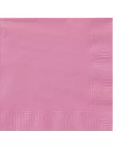 20 rosa papirservietter 33 x 33 cm