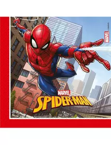 20 Spiderman Fighter papirservietter 33 x 33 cm