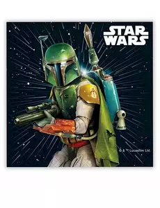 20 Star Wars Galaxy papirservietter 33 x 33 cm