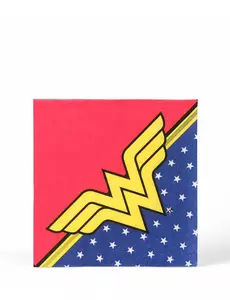 20 Wonder Woman papirservietter 33 x 33 cm