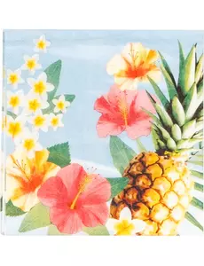 20 Hawaii-festservietter 33 x 33 cm