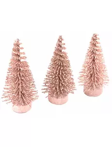 små kunstige rosegulltrær 5,5 x 2,5 cm