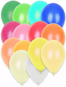 50 flerfargede ballonger 30 cm