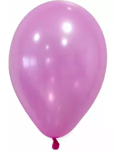 50 metalliske rosa ballonger 30 cm