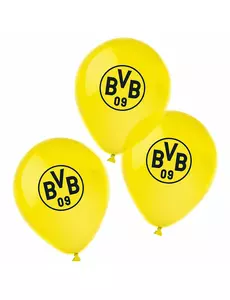 6 Borussia Dortmund lateksballonger
