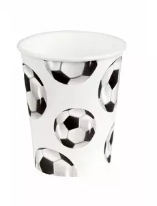 10 Fotballfest 21 cl pappkopper
