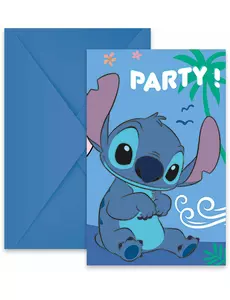 6 Stitch-invitasjoner og konvolutter