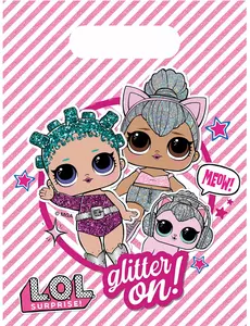 6 LOL-festposer 23 x 16 cm