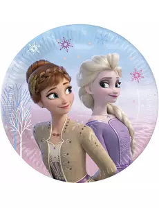 8 Frozen-papirtallerkener 20 cm