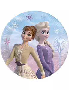 8 Frozen-papirtallerkener 23 cm