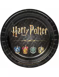 8 Harry Potter papirtallerkener 23 cm