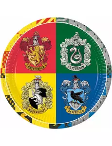Harry Potter Hogwarts papirtallerkener 23 cm