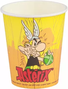 8 Asterix 250 ml pappkopper