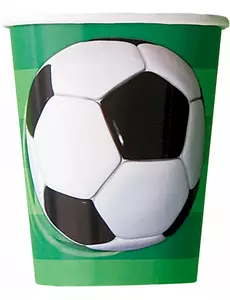 8 fotballkopper i papp
