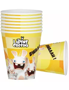 Raving Rabbids 200 ml pappkopper