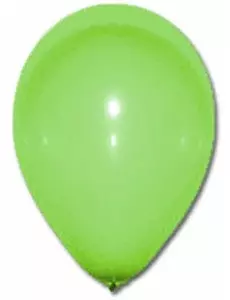100 grønne ballonger 27 cm