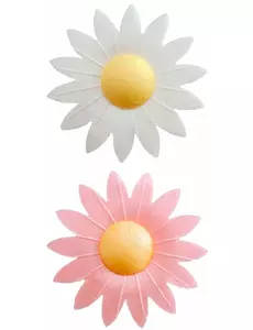 8 kakedekorasjoner med vaffelblomster