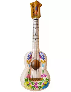 Oppblåsbar hawaiisk ukulele
