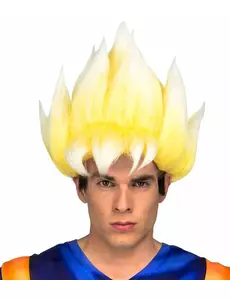 Super Saiyan Goku Dragon Ball voksen parykk