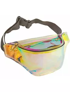 80-talls holografisk mageveske for voksne