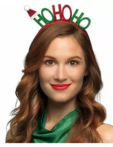 Voksen Ho Ho Ho jule pannebånd