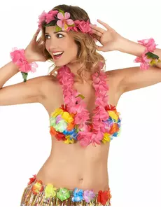 Rosa Hawaii-sett for voksne