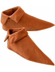 På brune sko for voksne