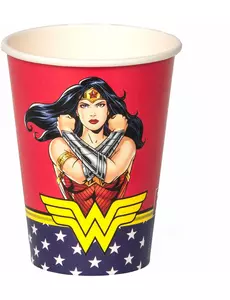 8 Wonder Woman 210 ml pappkopper