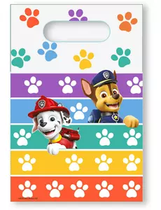 8 Paw Patrol-festposer i papir, 6,25 x 9,25 cm