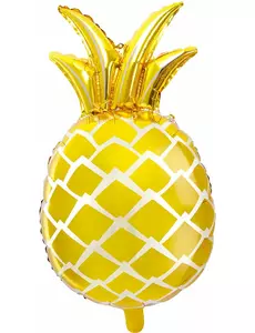 Gold pineapple foil balloon 48 x 67 cm