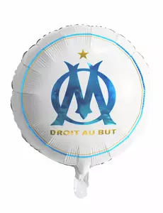 Rund OM folieballong 45 cm