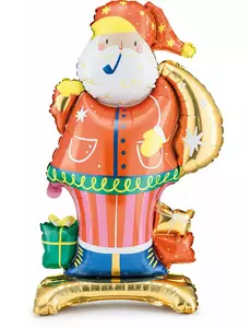 Julenissens folieballong 63 x 106 cm