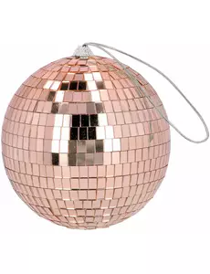 Discokule i roségull, 15 cm