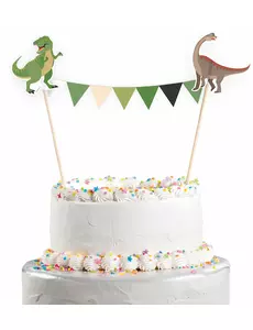 Stor dinosaurkaketopper