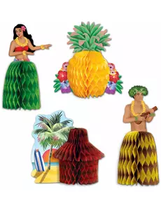 Hawaiiske borddekorasjoner
