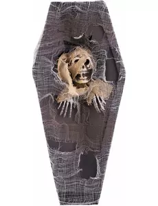 41 cm Halloween-skjelettkiste