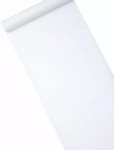 Hvit non-woven bordløper 29 cm x 10 m