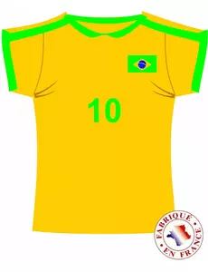 Veggdekorasjon fra Brasil-jersey