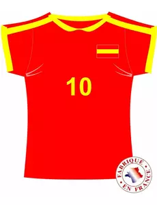 Veggdekorasjon i Spanias jersey